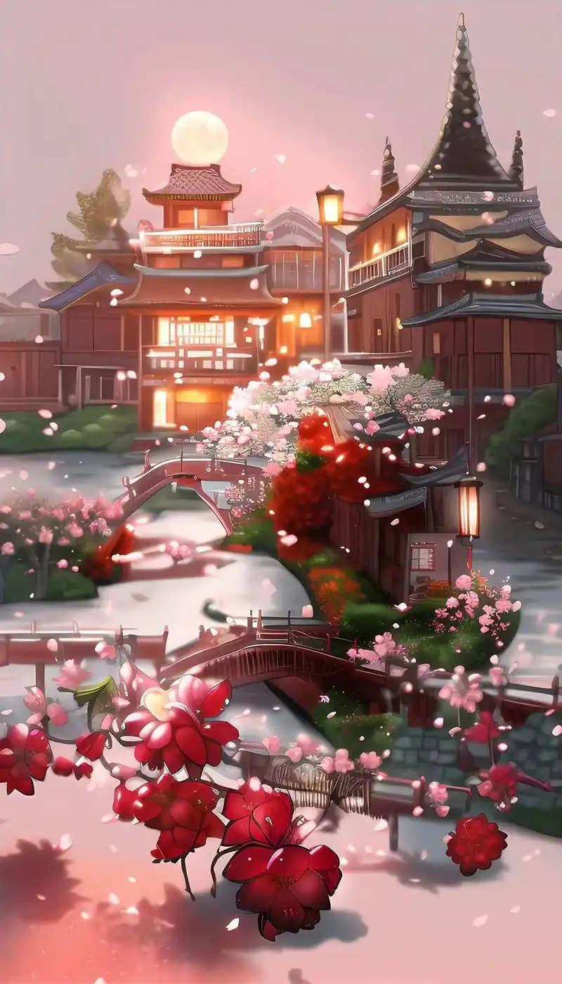 国风古建筑#抖音图文来了 #二次元壁纸 #手机壁纸 #上热门 - 抖音