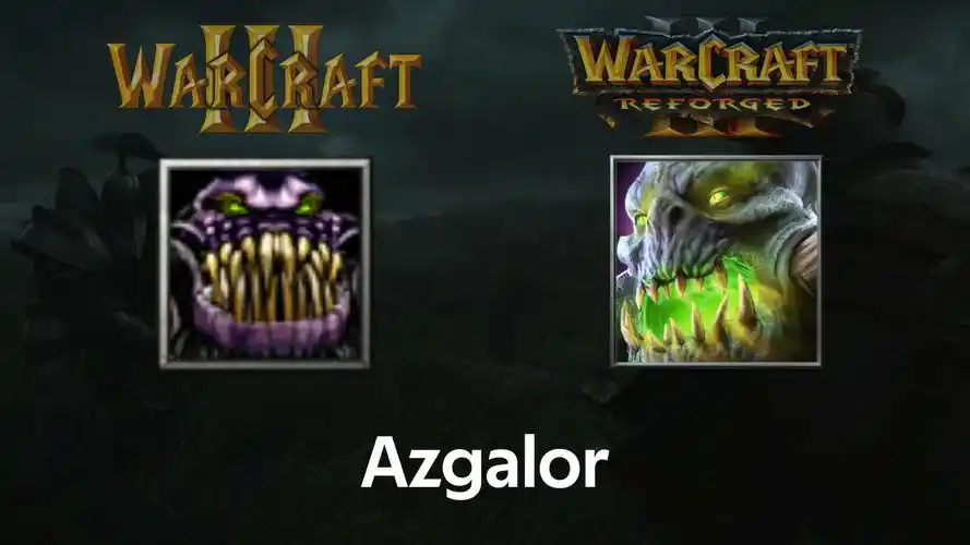 《魔兽争霸3:重制版》不死族和暗夜精灵新老图标对比