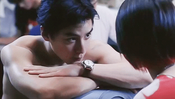 刘耀文这张真的好像吴彦祖哇神颜