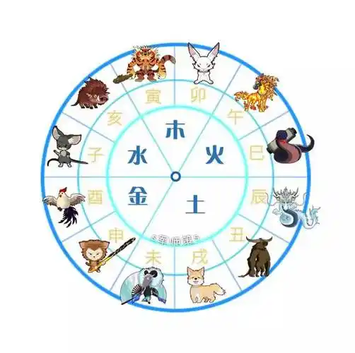 每一个生肖都有配备五个五行特质,2020年的鼠为金鼠,上一个十二年前的