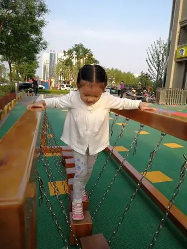 米乐三岁生活照