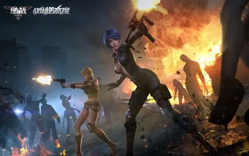 战出逆态度 《逆战》张杰游戏桌面壁纸下载