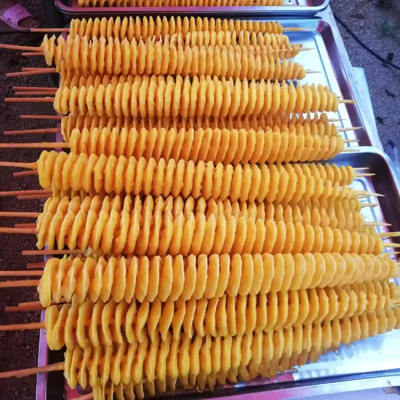 薯塔#薯塔 #纯手工制作美食 #小吃创业 #支持全国发货 # - 抖音