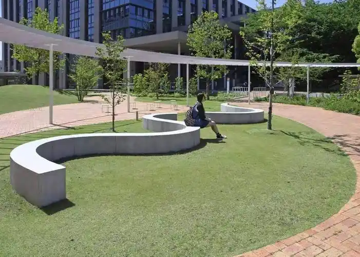 大学校园景观设计案例(校园开放空间景观设计)