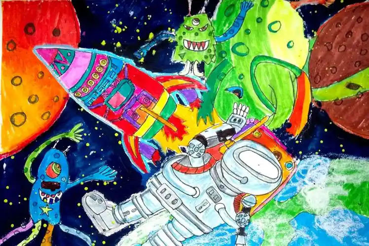 艺源美术教育比赛作品——网络投票通道开启啦!创意 素描 动漫