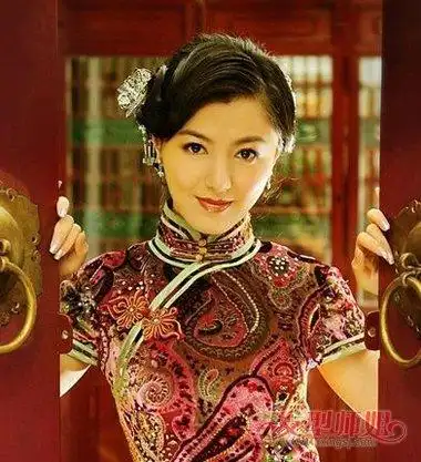 民国发髻怎么梳图解 民国妇女挽发髻_发型师姐手机版