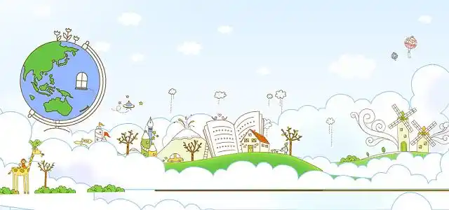 幼儿园卡通画图片