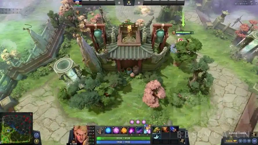 [喵酱]dota2萌化(第一期)默认地图改大圣的新游记地图