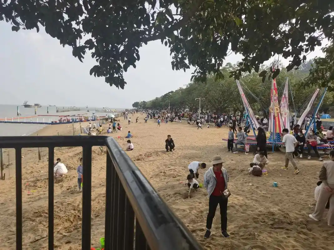 你有时间一定要去看海 南沙天后宫南沙沙滩 - 抖音