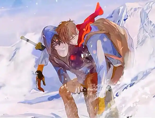 犹豫的从30米的雪山上跳下来救你,除非你是吴邪,他是张起灵#盗墓笔记