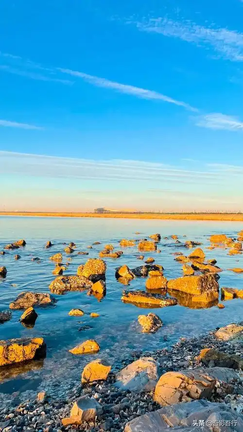 摄影/吾影吾行挖生蚝的游客们 摄影/吾影吾行东疆湾景区北侧免费海滩
