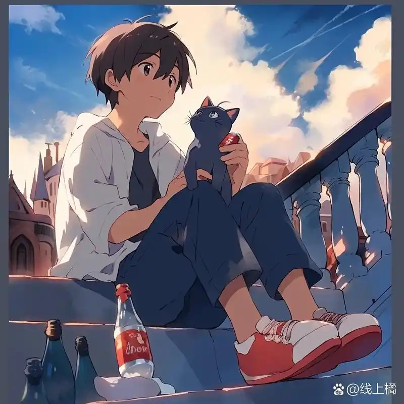 治愈系  61  动漫帅气男生头像92