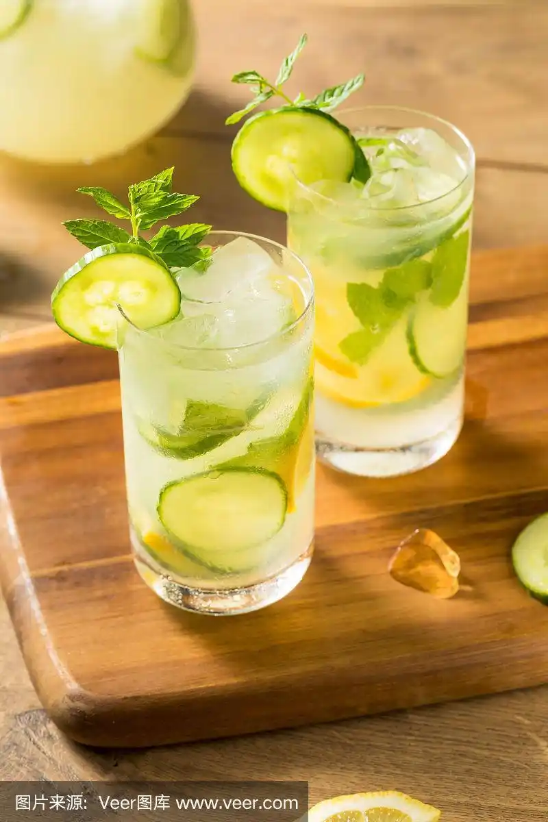 自制黄瓜薄荷柠檬水