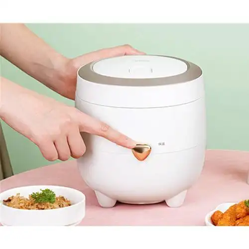 美的电饭煲家用1.2l升一人食多功能迷你智能宿舍小型电饭锅1-2人