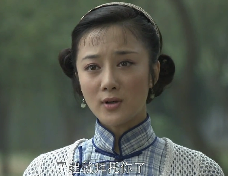 电视剧《北方有佳人》,寄萍批评子建不安心读书,二人大吵一架