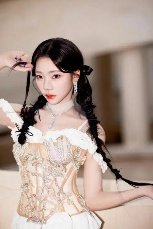 张紫宁白色网袜穿搭