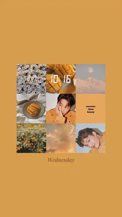 exo壁纸 金钟仁 九宫格系列图源微博