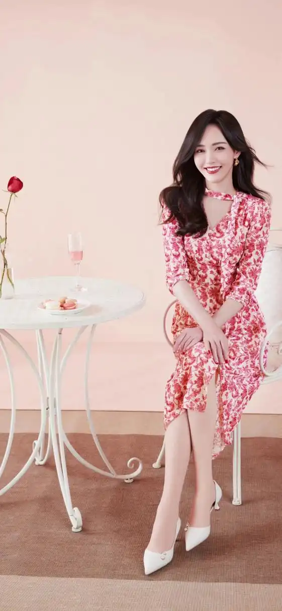 唐嫣春日花语写真大片壁纸