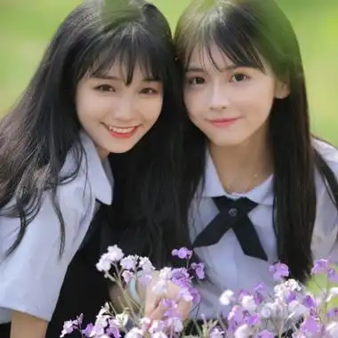 祁小念闺蜜头像超可爱校园风闺蜜头像系列