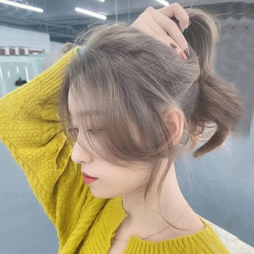 奶茶灰棕色染发剂自己在家染发膏女纯植物天然无刺激正品品牌免漂