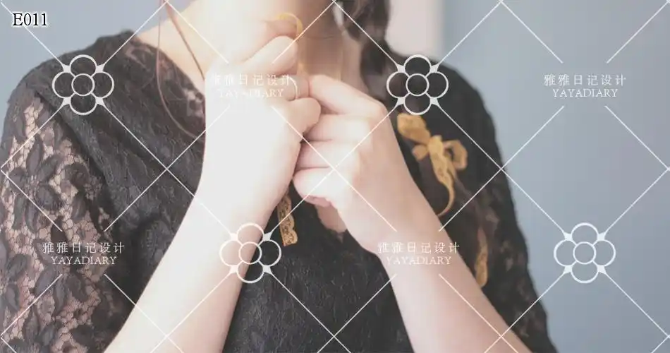 e全屏水印手机图片水印设计防盗满屏唯美格子线条半透明水印制作