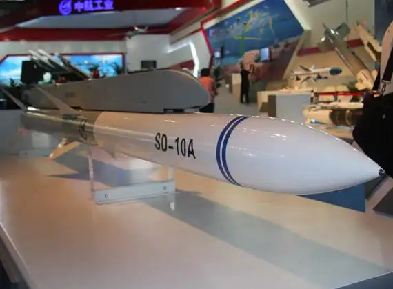 图文:国产sd-10外销型远程空空导弹