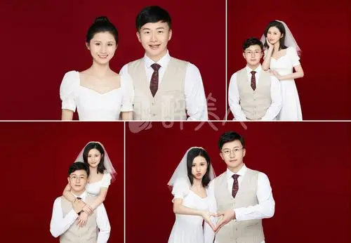 结婚登记照 结婚领证 含拍摄花絮