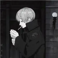 成熟大叔抽烟的动漫头像【点击鼠标右键下载】