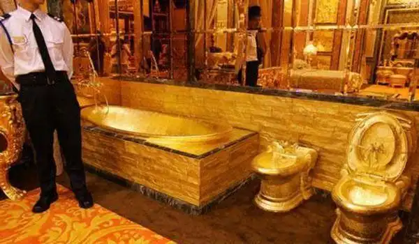 世界最贵的厕所,由760斤黄金和6200颗宝石建造,就在中国