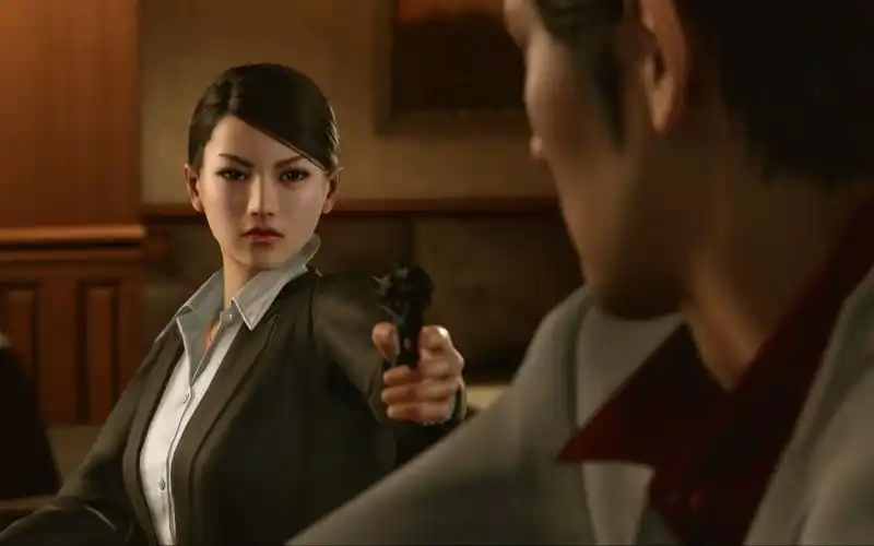 如龙极2剧情解说 p21  黑道的男人也有爱