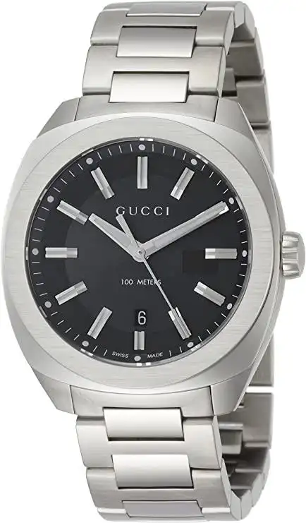 [古驰]gucci 腕表 gg2570 黑色表盘 ya142301 男士