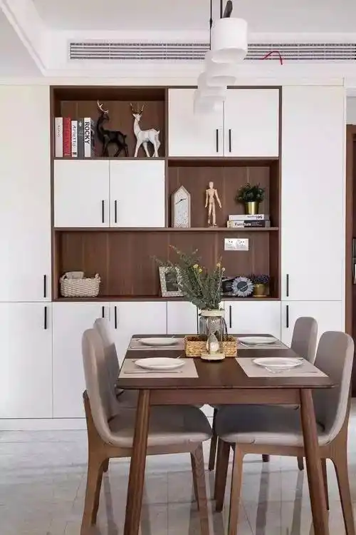 小编收集多种样式的案例,一起看看.餐边柜设计