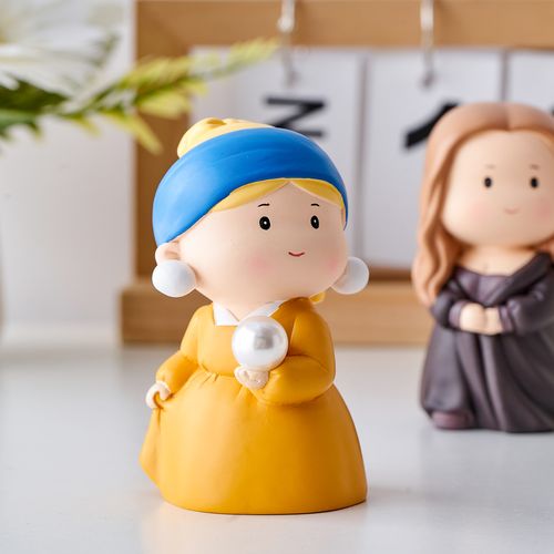 创意大艺术家家居客厅桌面儿童房高级可爱小物件摆件饰品摆设礼物