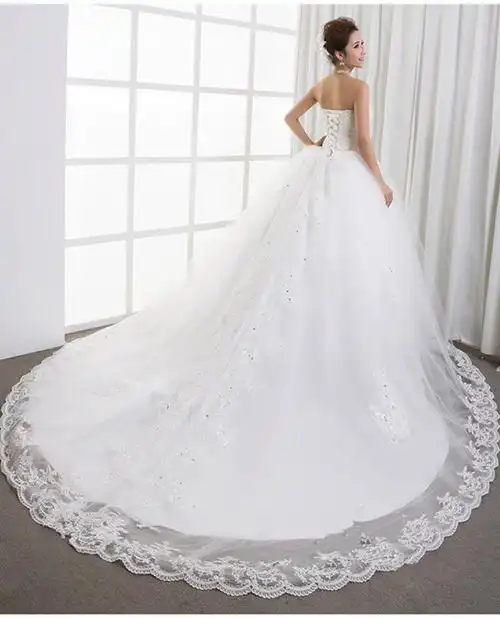 无数次想像自己为了最爱的人穿上婚纱的曼妙与美丽:一定有着被幸福晕