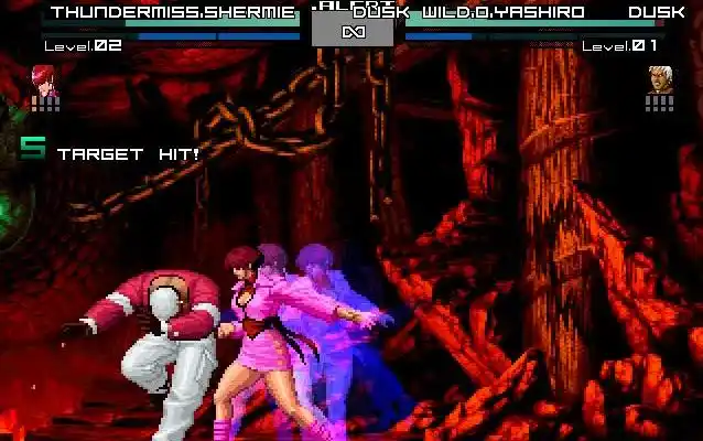 mugen荒雷电夏尔米vs荒大地七枷社