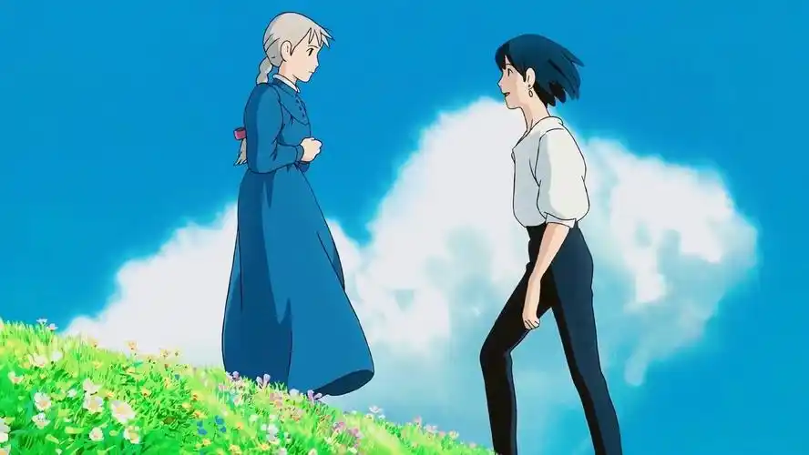 ②宫崎骏动漫电影哈尔的移动城堡经典语录电脑壁纸