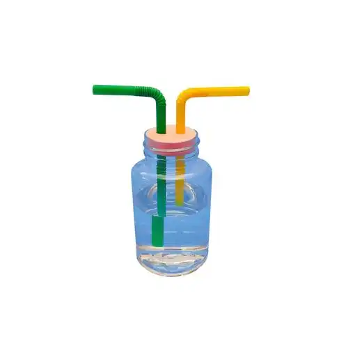 自制喷泉幼儿园手工工科学区探索类玩教具实验科学实验