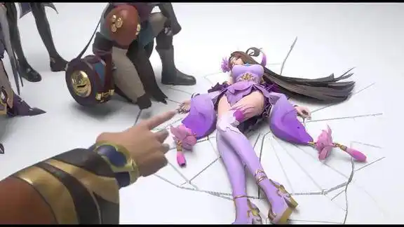 峡谷重案组貂蝉倒地不起是谁这么狠心用斧头残害小姐姐