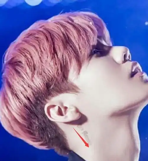 鹿晗身上有三个纹身其中一个是鹿晗星途之路鼓励者网友称小鹿是哲学