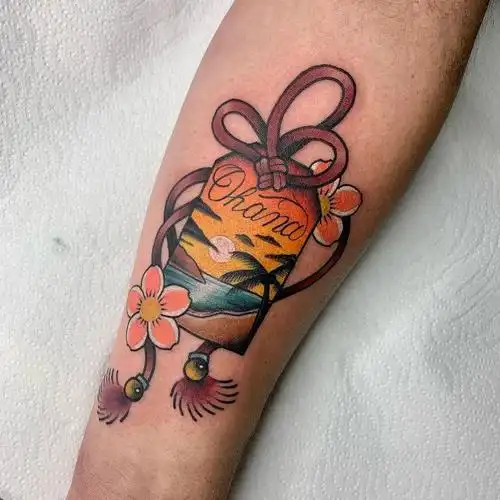 招财辟邪保平安的纹身试试日本的御守纹身10