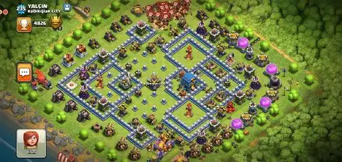 12本冲杯神针,部落冲突阵型分享,12本冲杯神针分享链接,12本冲杯神针