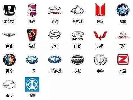 国产车标志大全及名字 国产车车标大全图片及名称-图片大观-奇异网