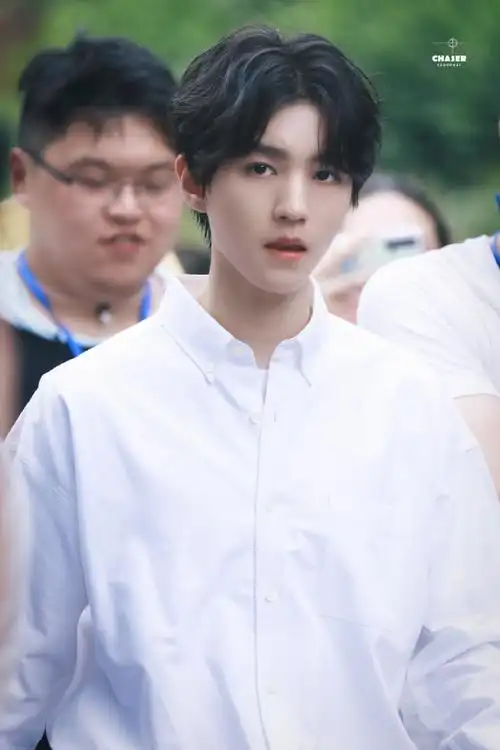 王俊凯白衬衫造型