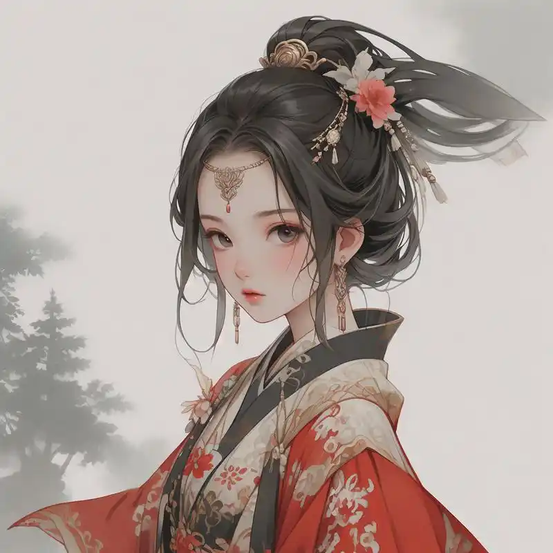 🖤冷漠厌世的古风动漫女神🖤