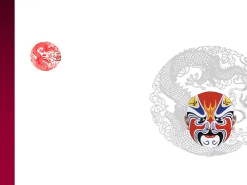 中国京剧脸谱艺术ppt模板