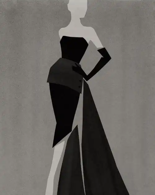 时尚插画家mats gustafson眼中经典的dior线条