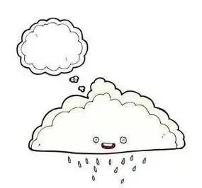 白天的卡通简笔画