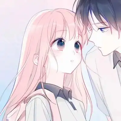 动漫神仙颜值情头 高清好看的宝藏神仙情头动漫图片_情侣头像_美头网