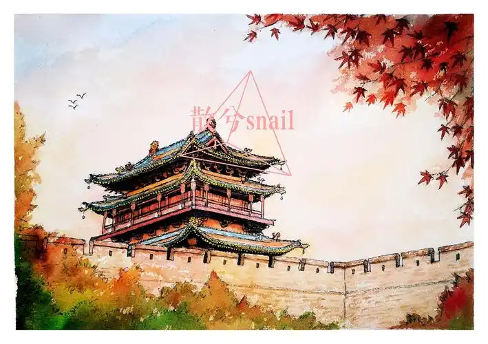 水彩平遥系列