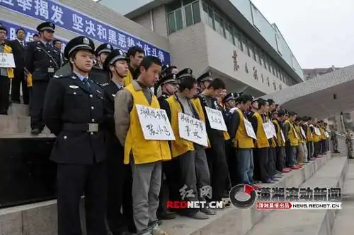 在此次大会上,20名被告被公开宣判.图/通讯员李秉均 袁石健